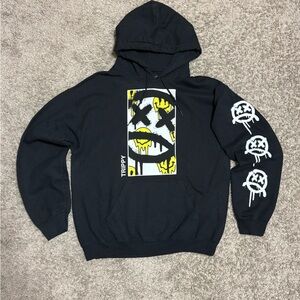 Men’s Trippy Hoodie Black
